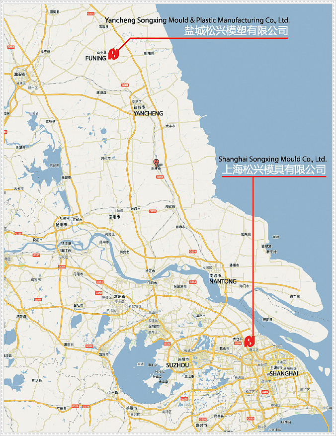 松兴模具有限公司地图