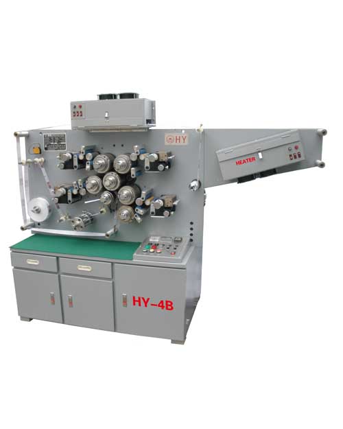 HY-4B型四色正反面高速轮转布质商标印刷机