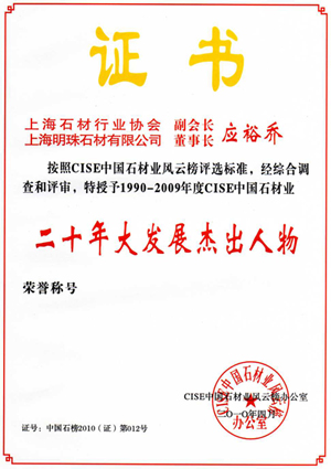 二十年大发展杰出人物