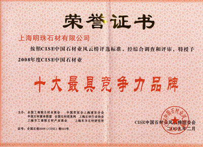 十大最具竞争力品牌