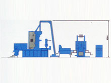 PTC110 Press Machine And PM1200 Lining Machine Layout 