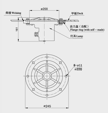 直升机助降灯