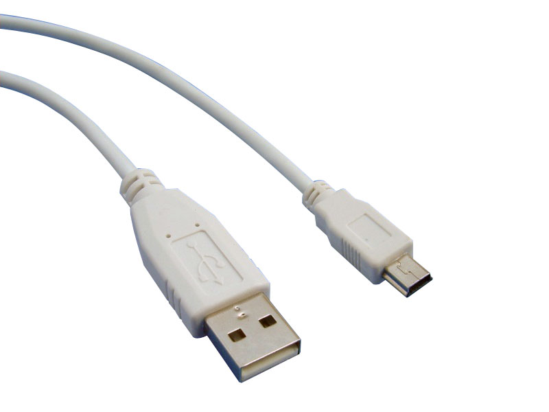 USB2.0版A公對迷你5PB型，數據線