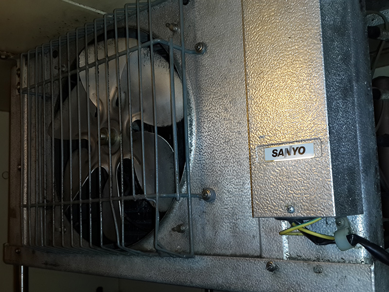 三冷库洋蒸发器维修